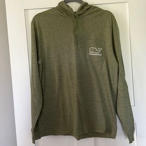 Vineyard Vines lacrosse hooded shirt